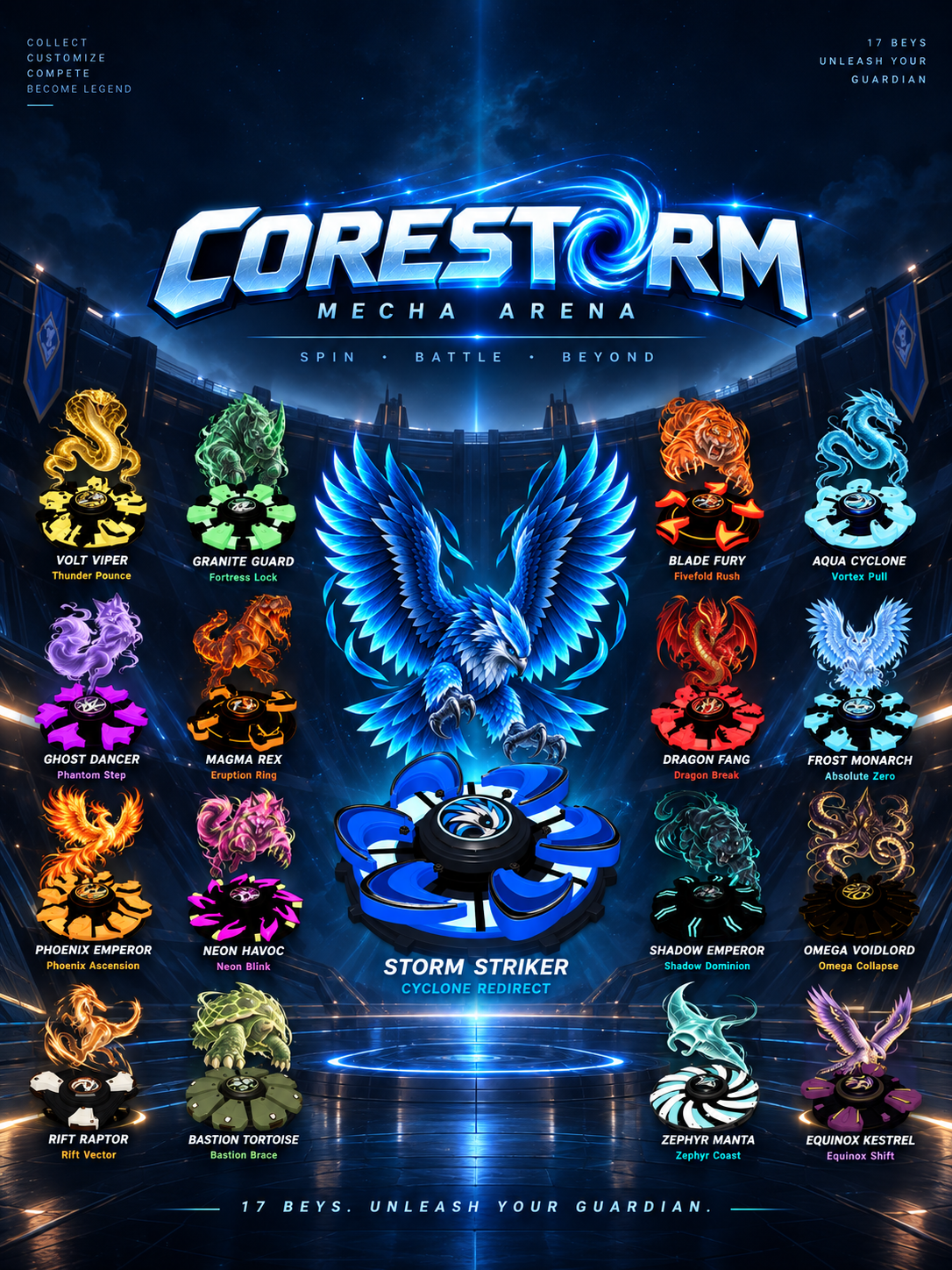 CORESTORM: Mecha Arena game cover
