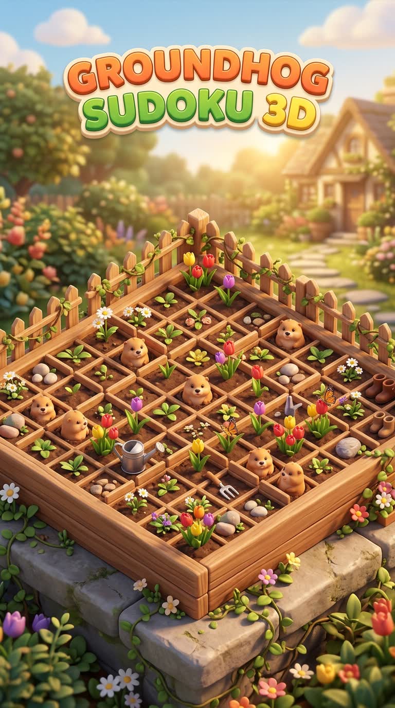 Groundhog Sudoku 3D game cover