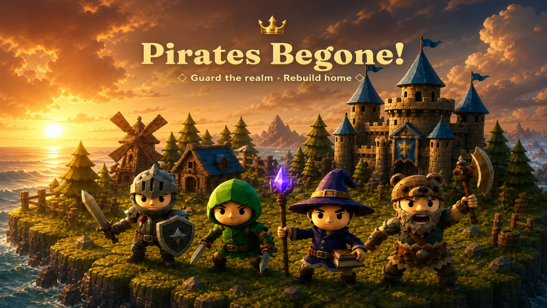 Pirates Begone! game cover