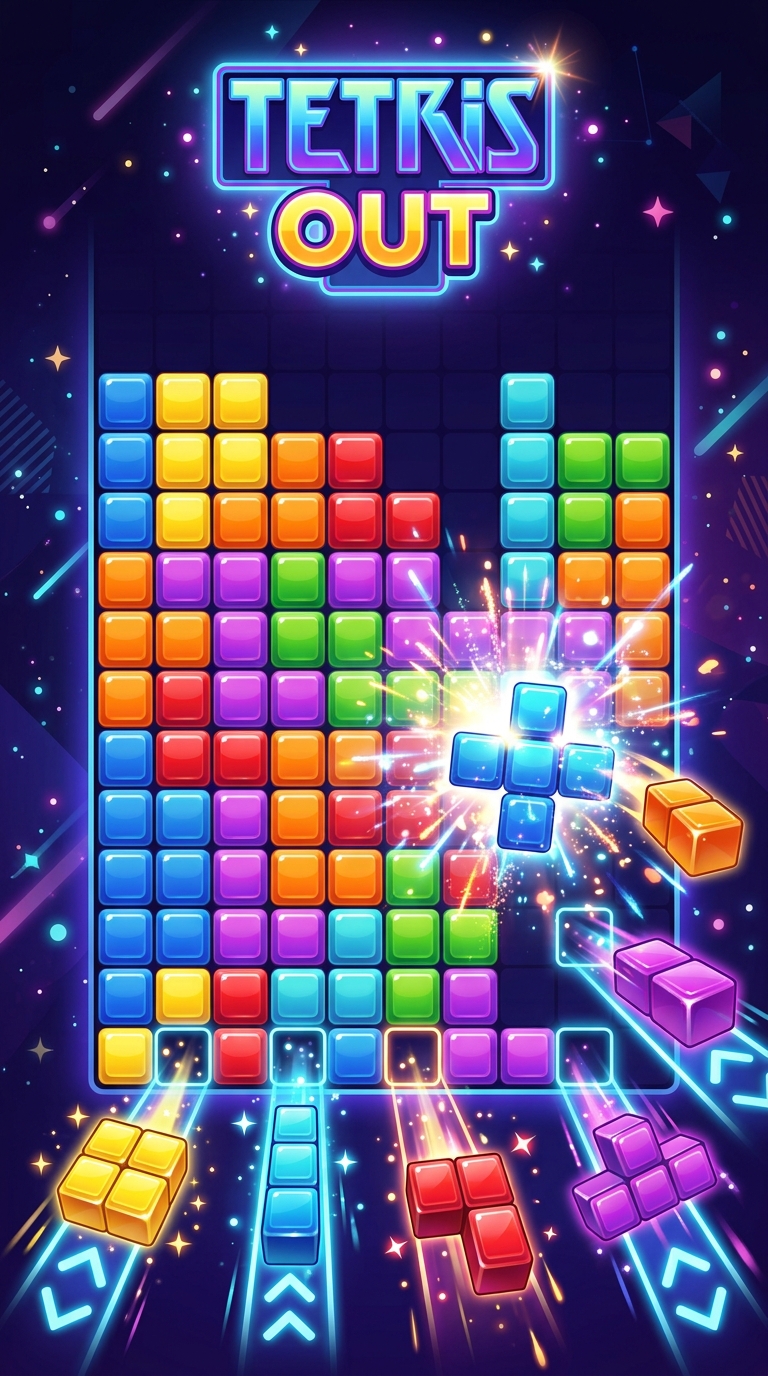 Tetris Out game cover