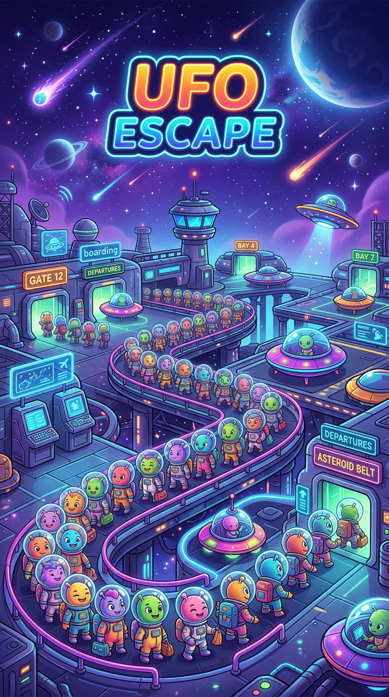 UFO Escape game cover